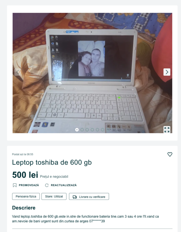 Screenshot 2022-02-19 at 09-49-02 Leptop toshiba de 600 gb Valea Danului • OLX ro.png